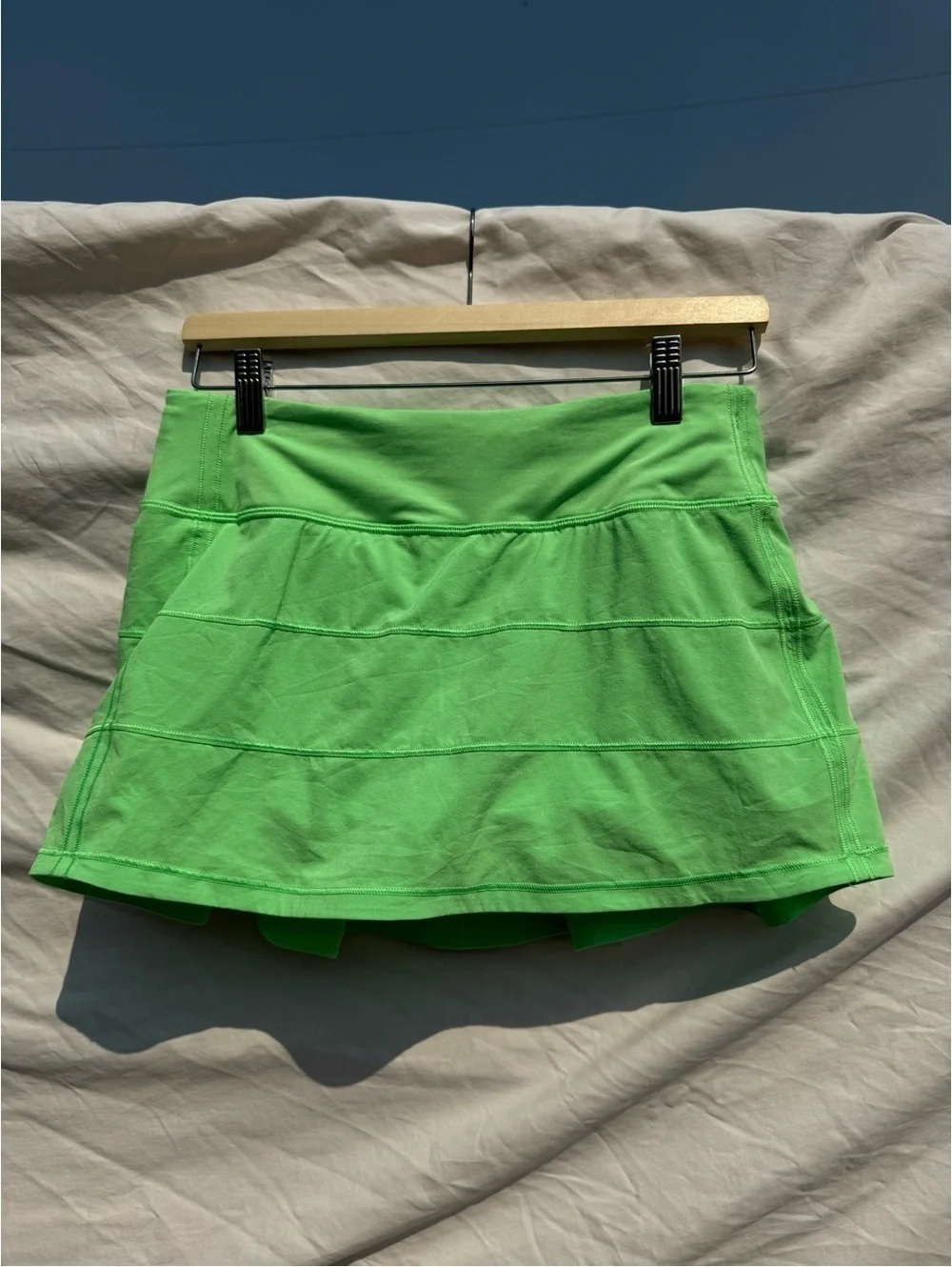 Lululemon Pace Rival Mid-Rise Skirt - Pistachio - 6